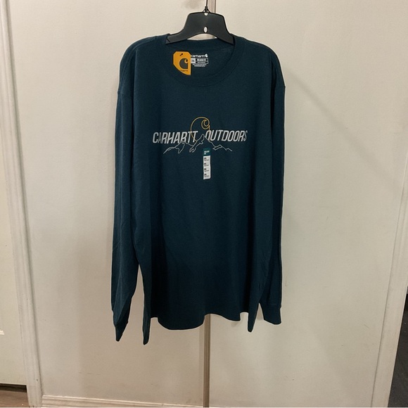 Carhartt Other - Carhartt Blue Long Sleeve Shirt Size 2XL NWT